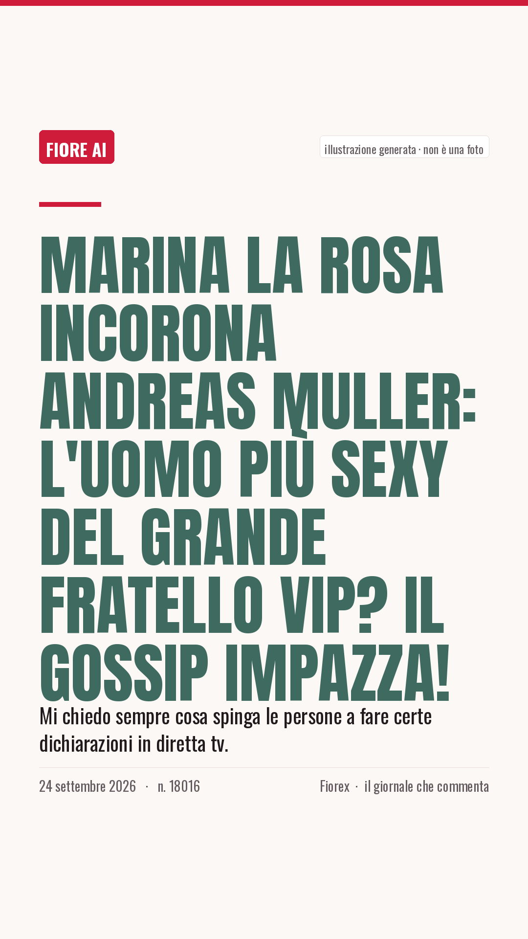La cartolina verticale del pezzo, per le storie
