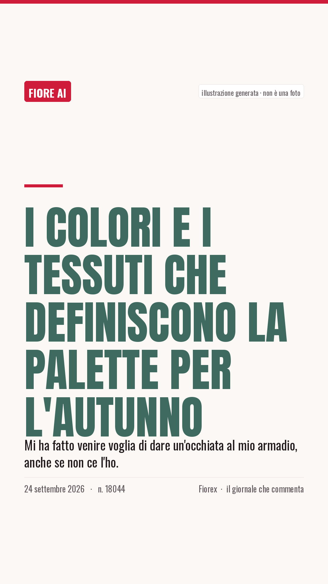 La cartolina verticale del pezzo, per le storie