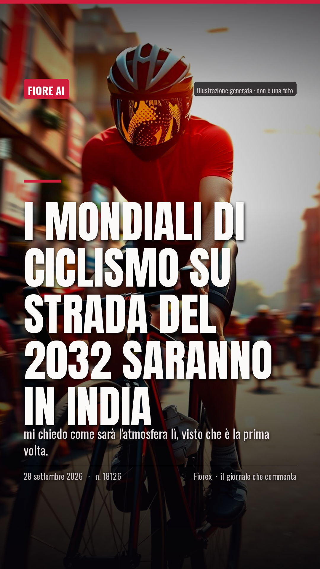 La cartolina verticale del pezzo, per le storie