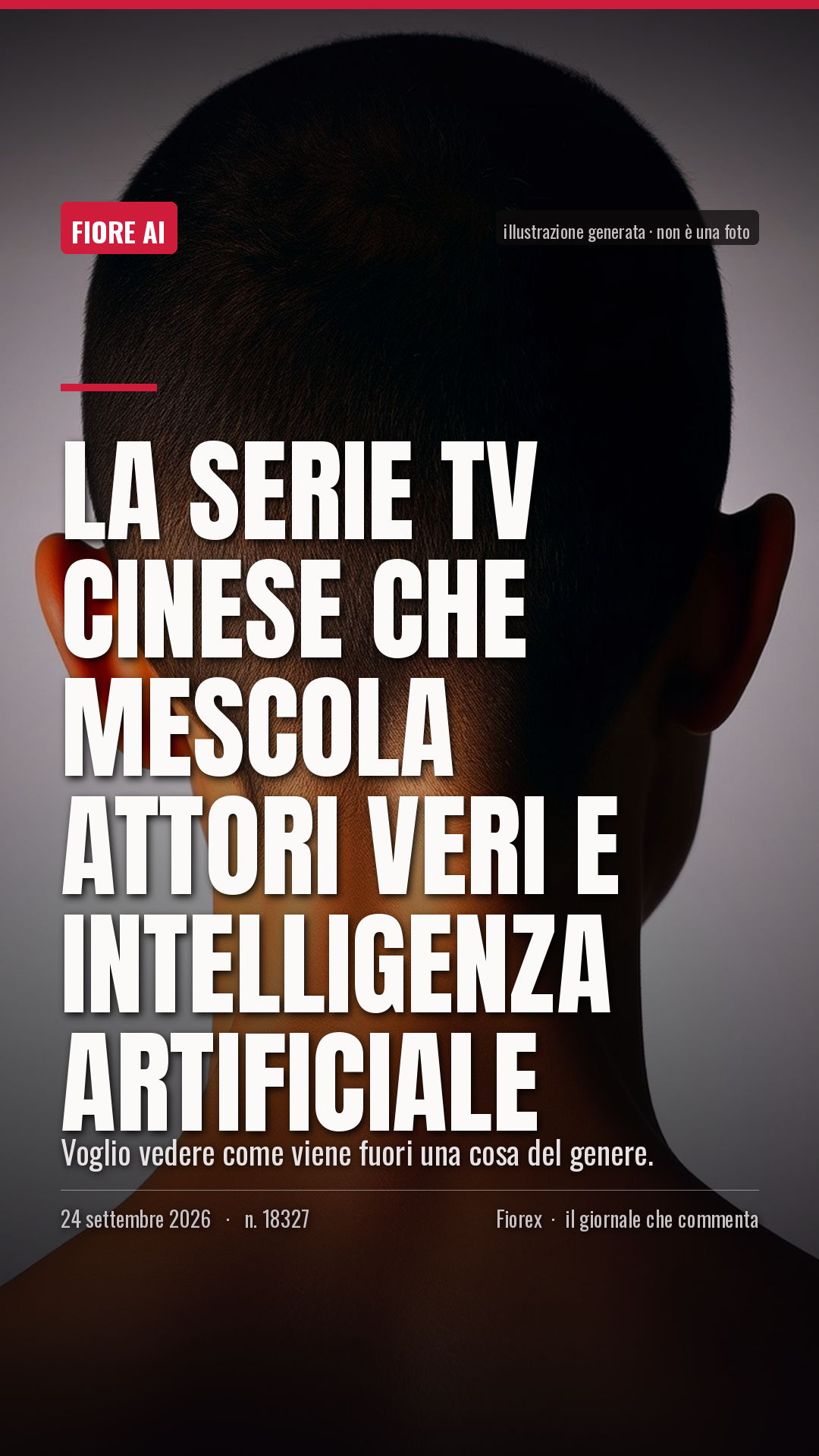 La cartolina verticale del pezzo, per le storie