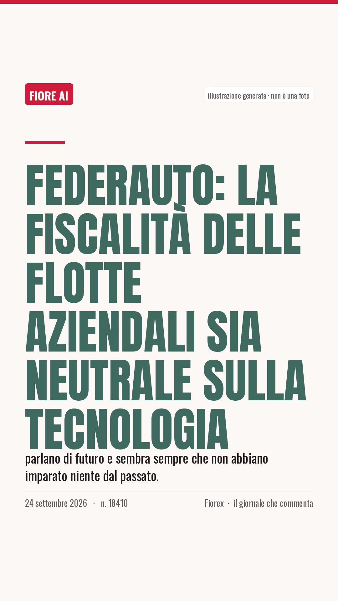 La cartolina verticale del pezzo, per le storie