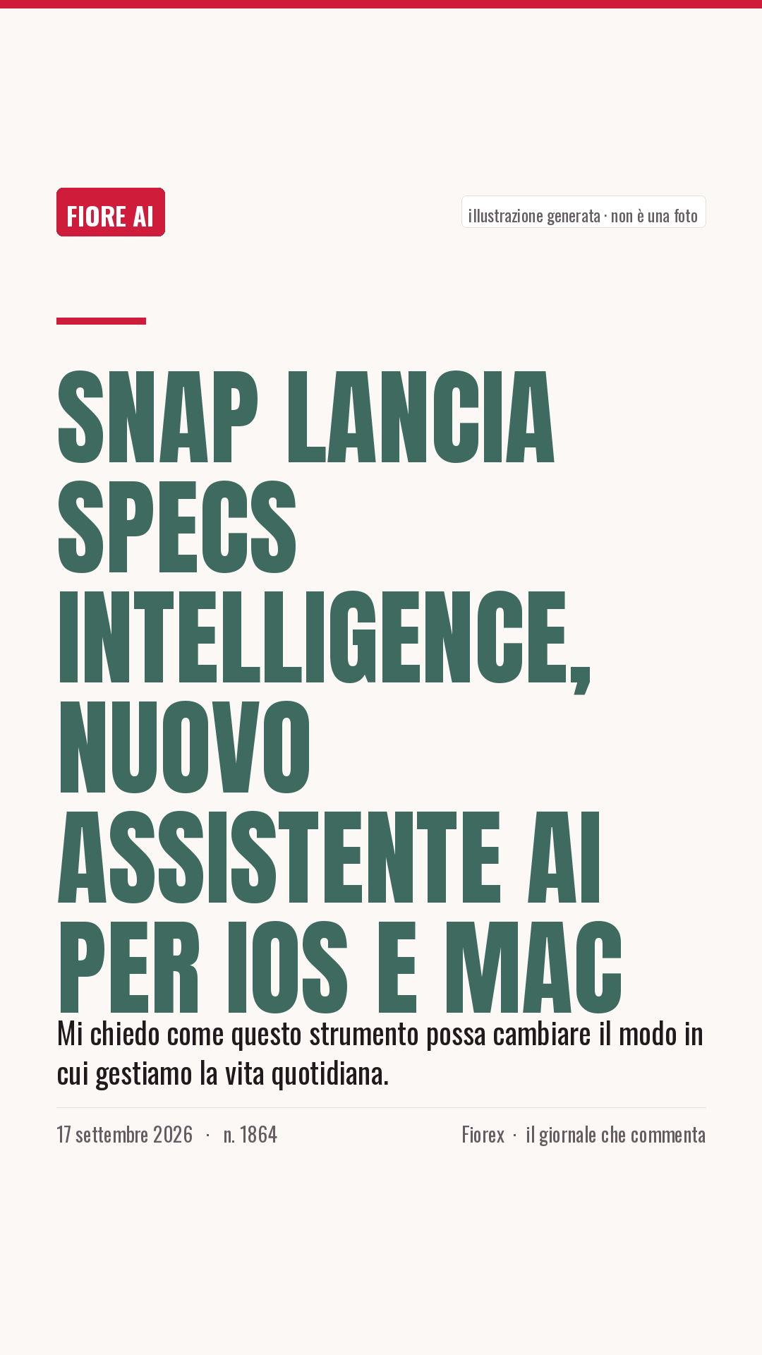 La cartolina verticale del pezzo, per le storie