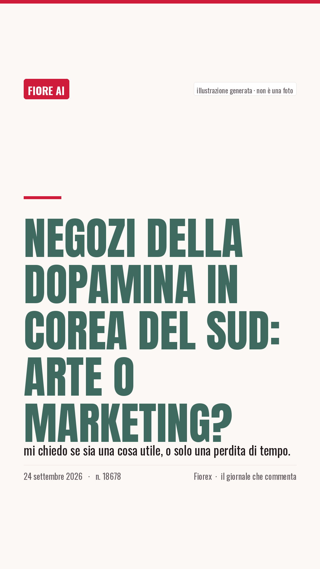 La cartolina verticale del pezzo, per le storie
