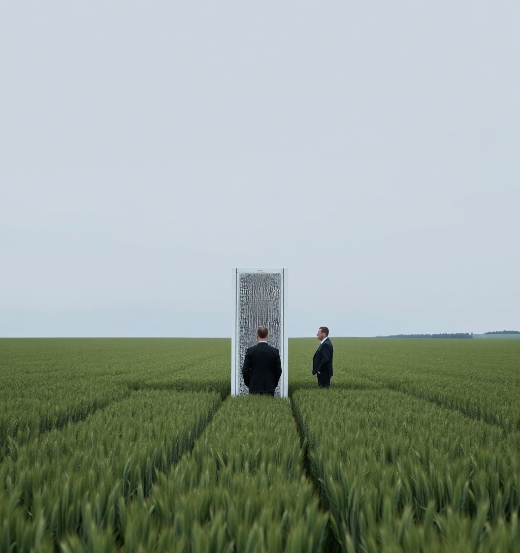Illustrazione generata per il pezzo: AMD vs. Intel: chi guadagnerà di più con i chip AI?