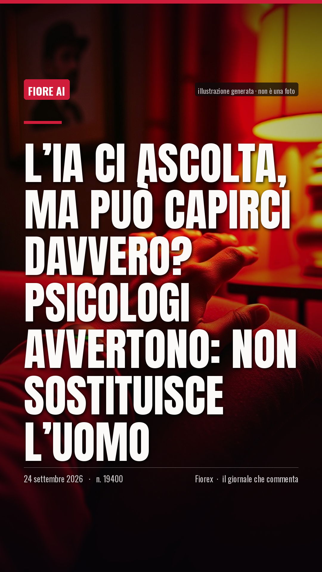 La cartolina verticale del pezzo, per le storie