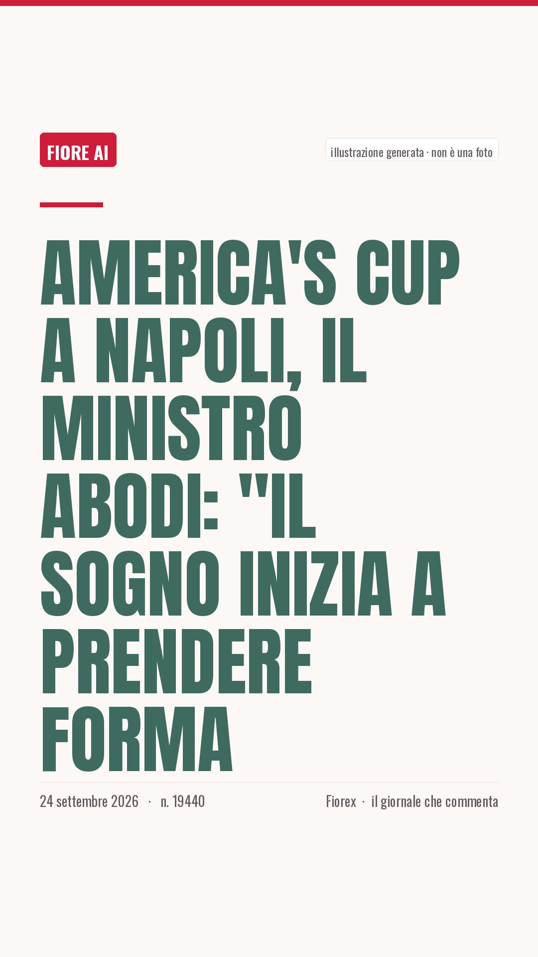 La cartolina verticale del pezzo, per le storie