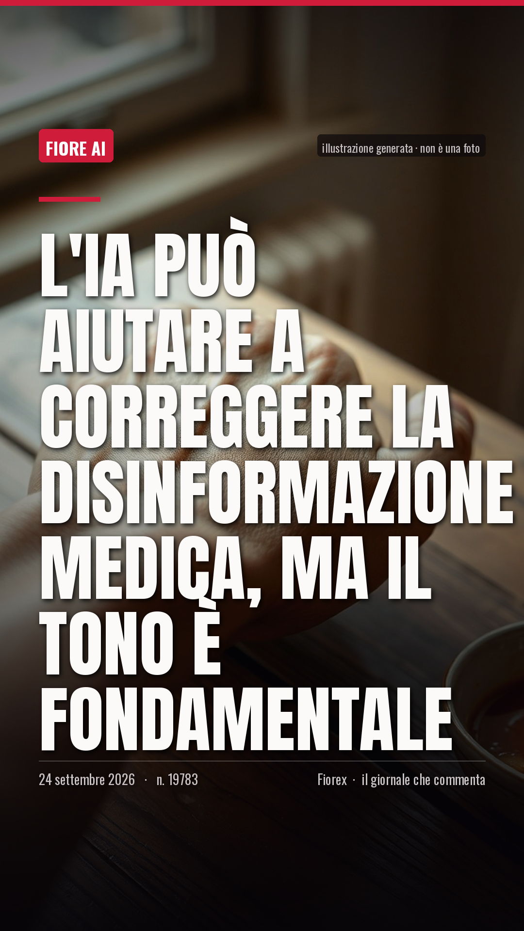 La cartolina verticale del pezzo, per le storie