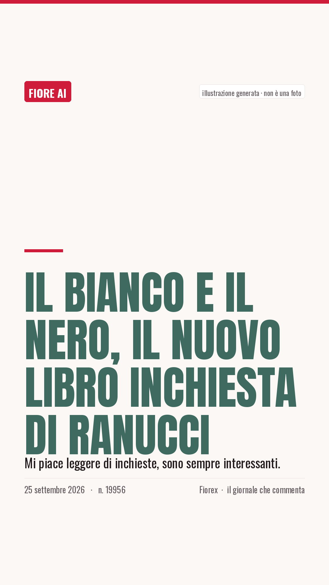 La cartolina verticale del pezzo, per le storie
