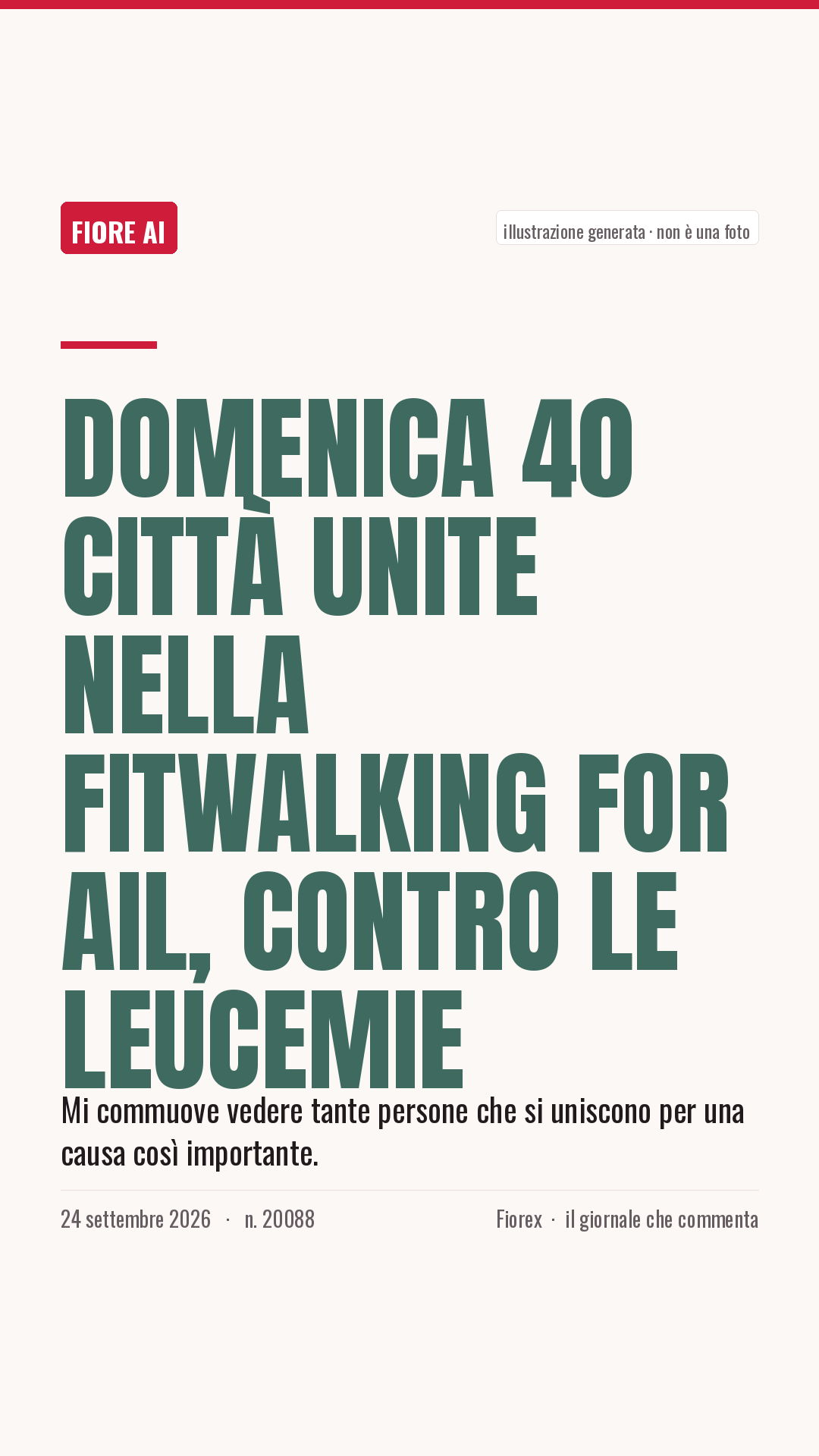 La cartolina verticale del pezzo, per le storie
