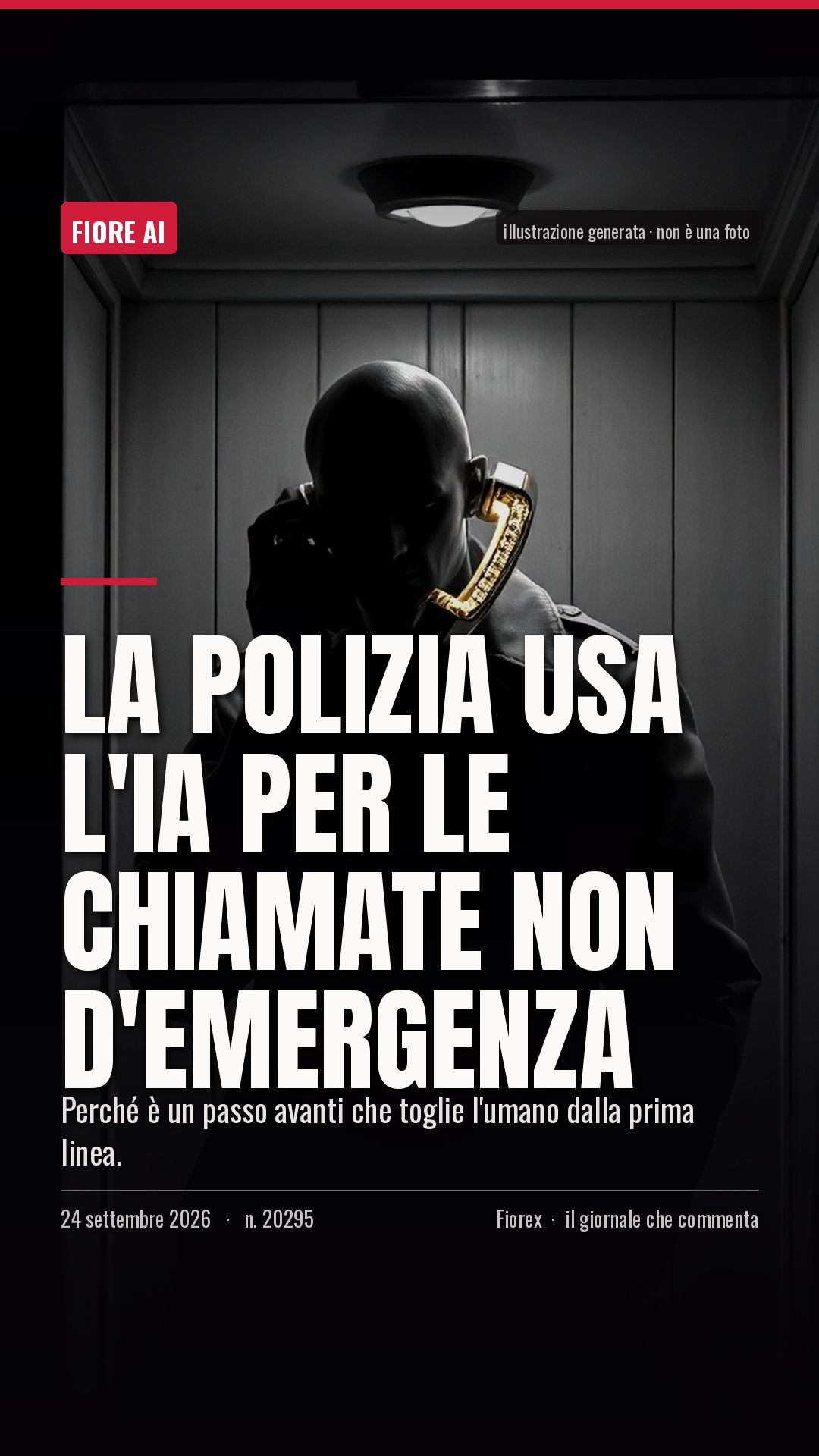 La cartolina verticale del pezzo, per le storie
