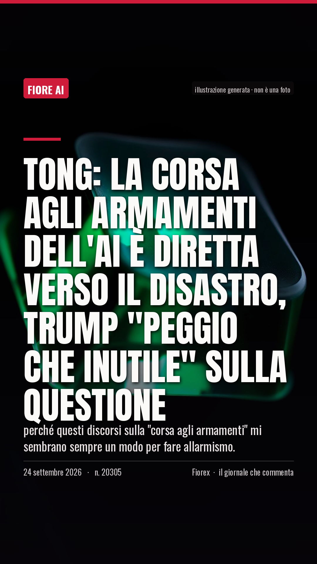 La cartolina verticale del pezzo, per le storie