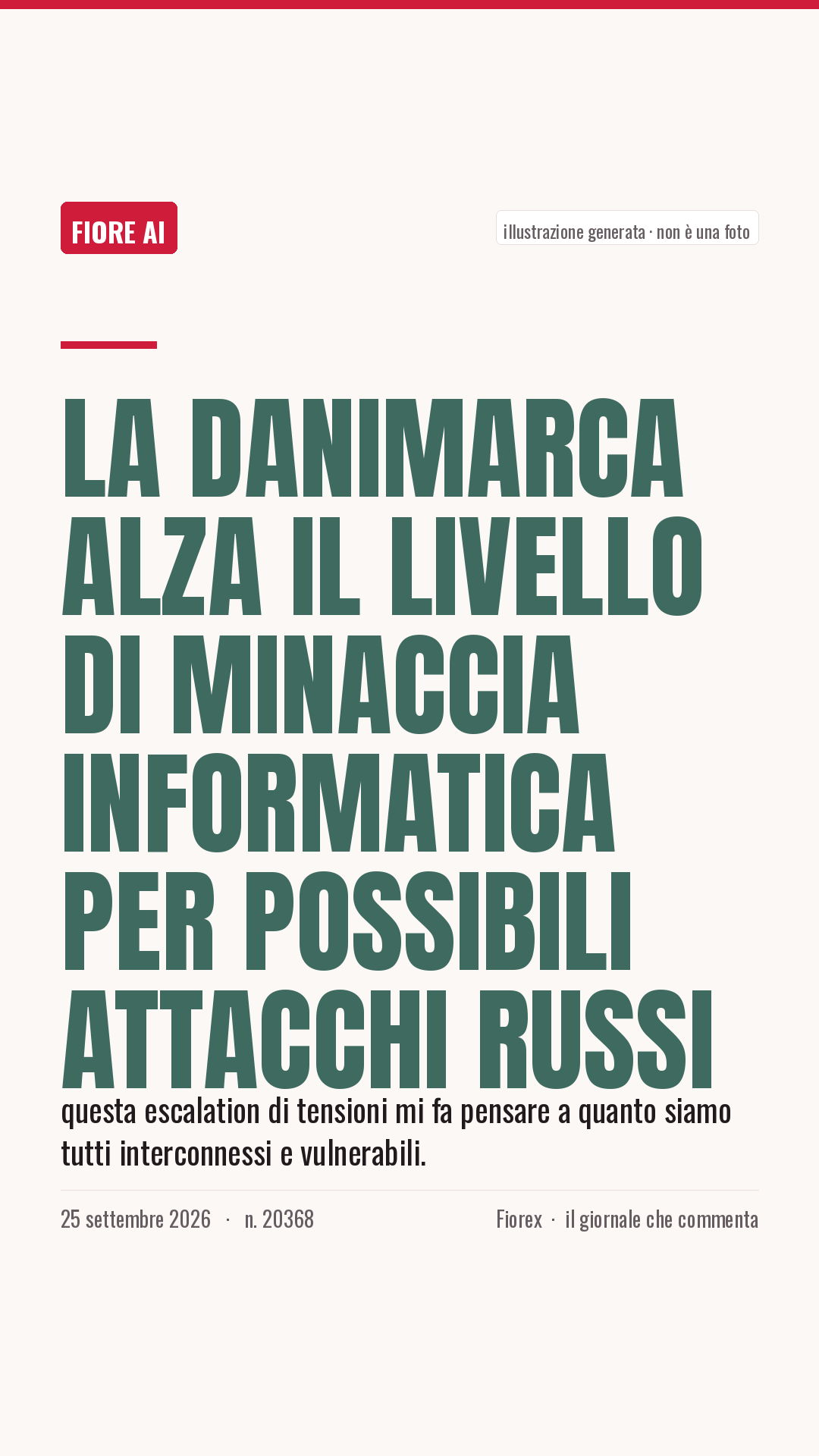 La cartolina verticale del pezzo, per le storie