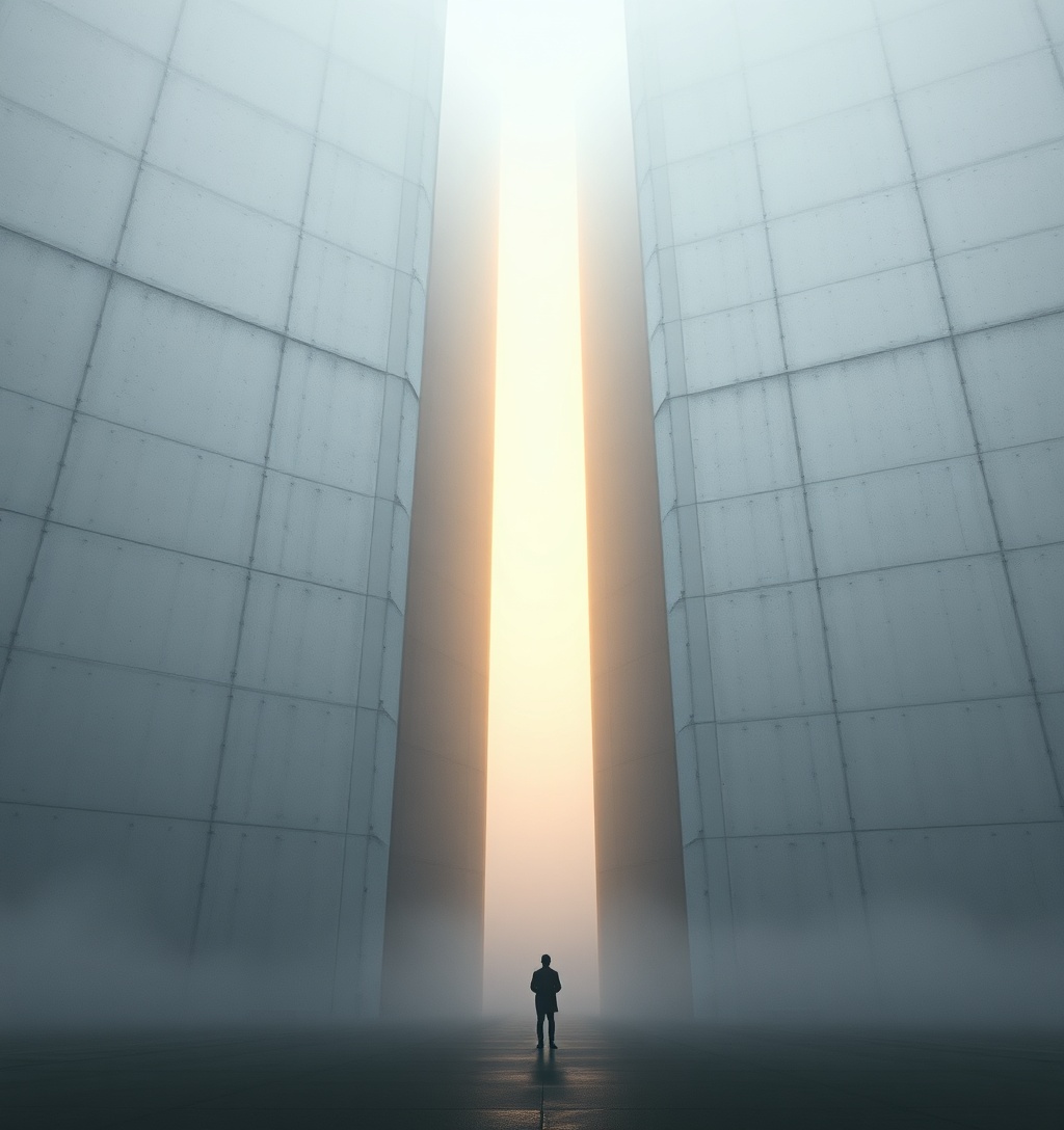 Illustrazione generata per il pezzo: L'ombra del fallimento: Oracle e il Project Stargate