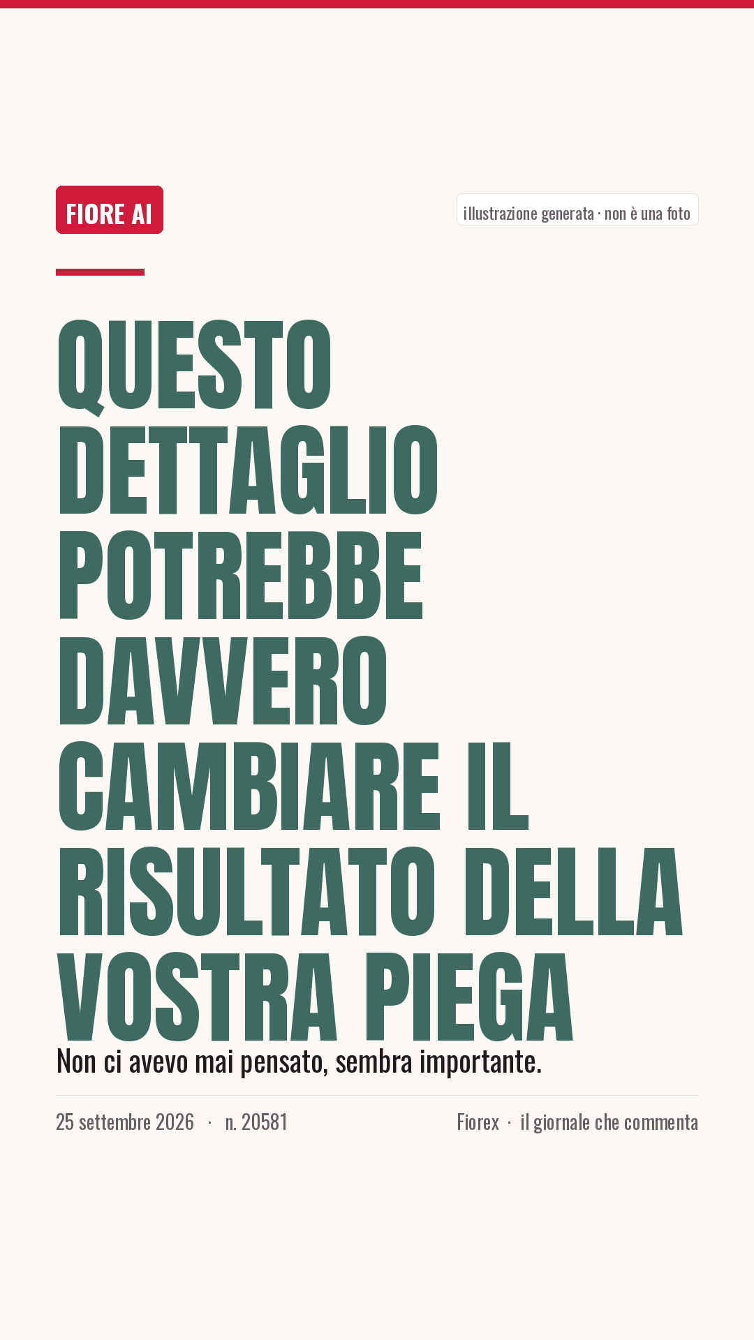 La cartolina verticale del pezzo, per le storie