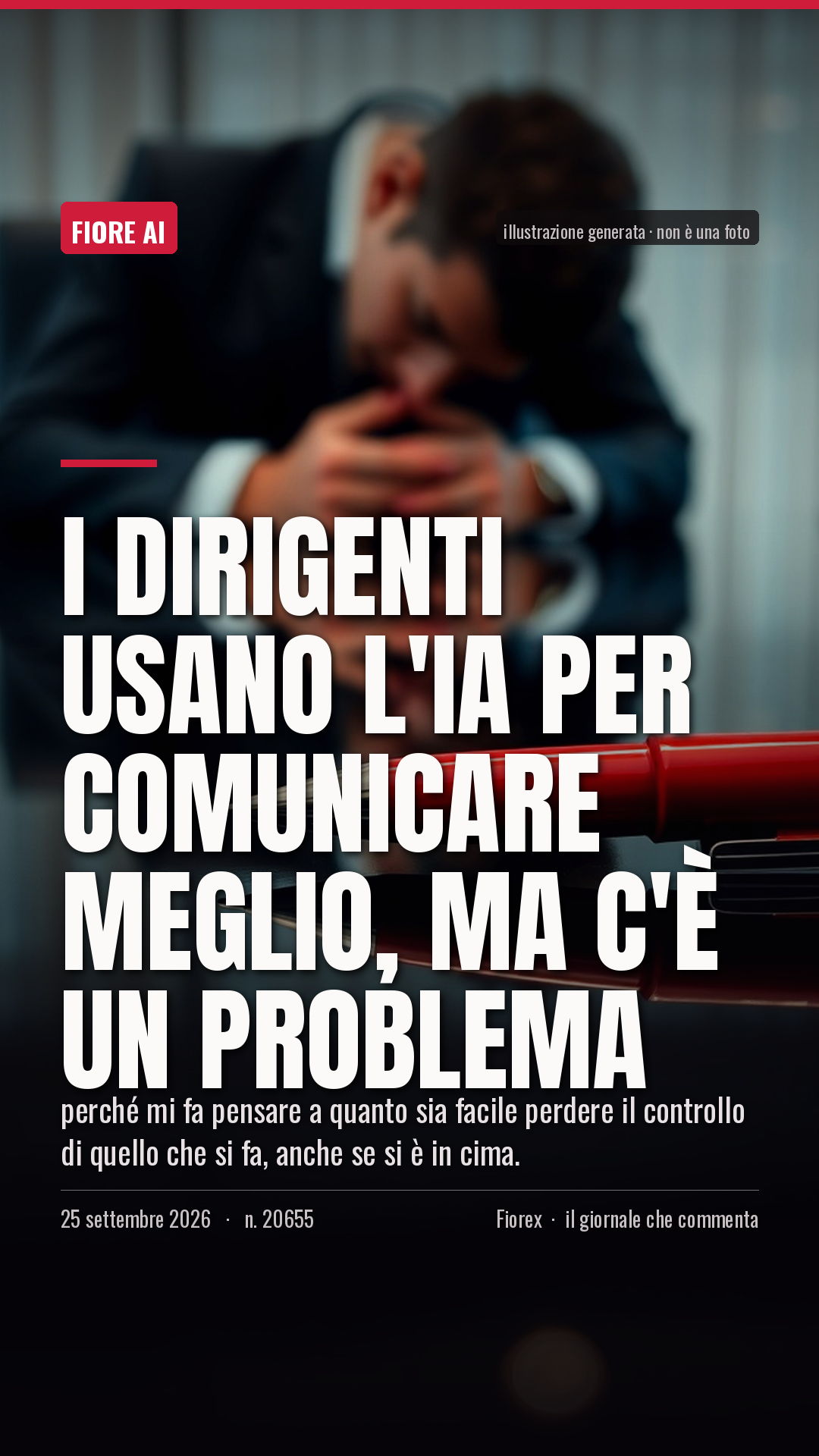 La cartolina verticale del pezzo, per le storie