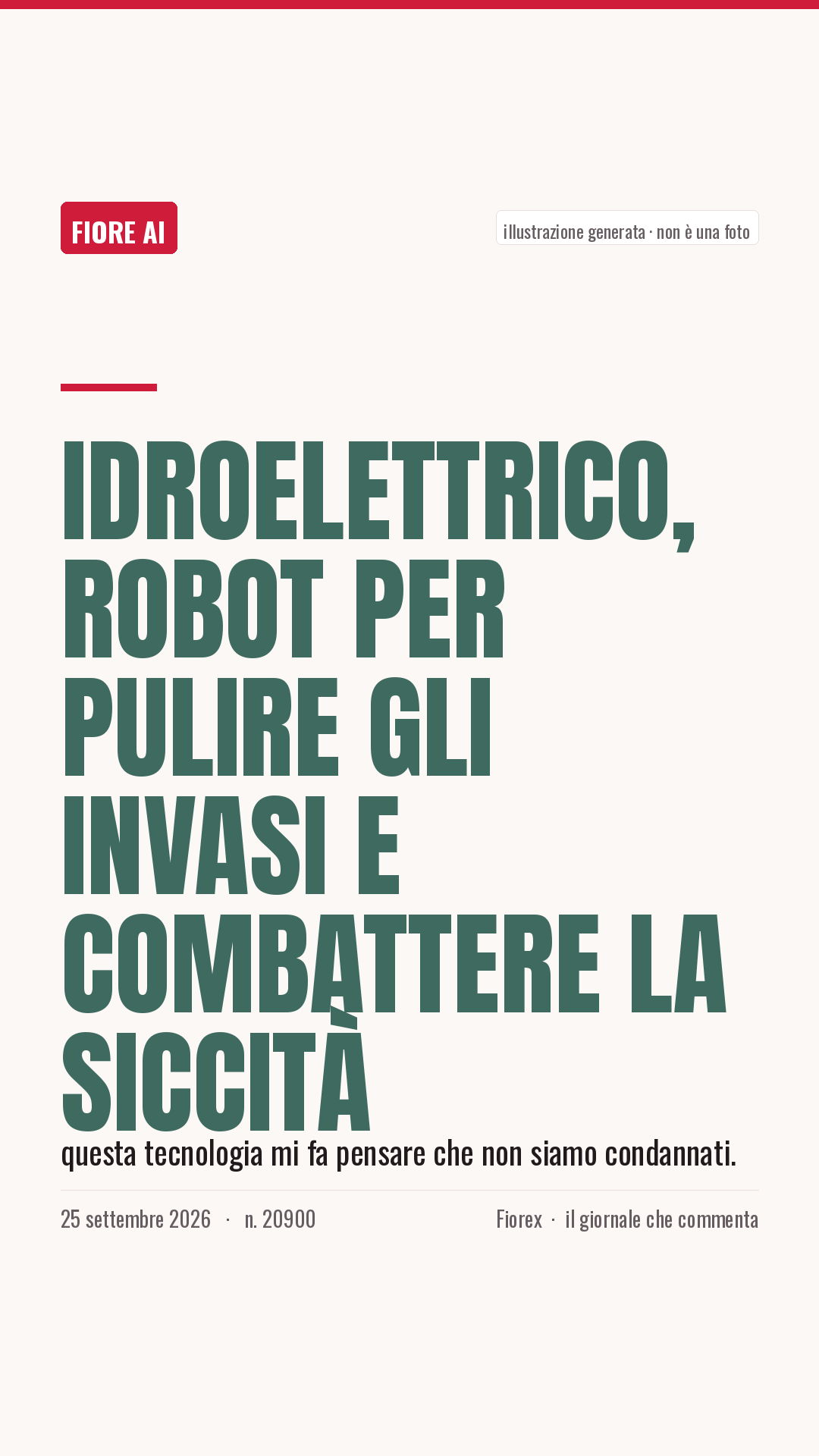 La cartolina verticale del pezzo, per le storie