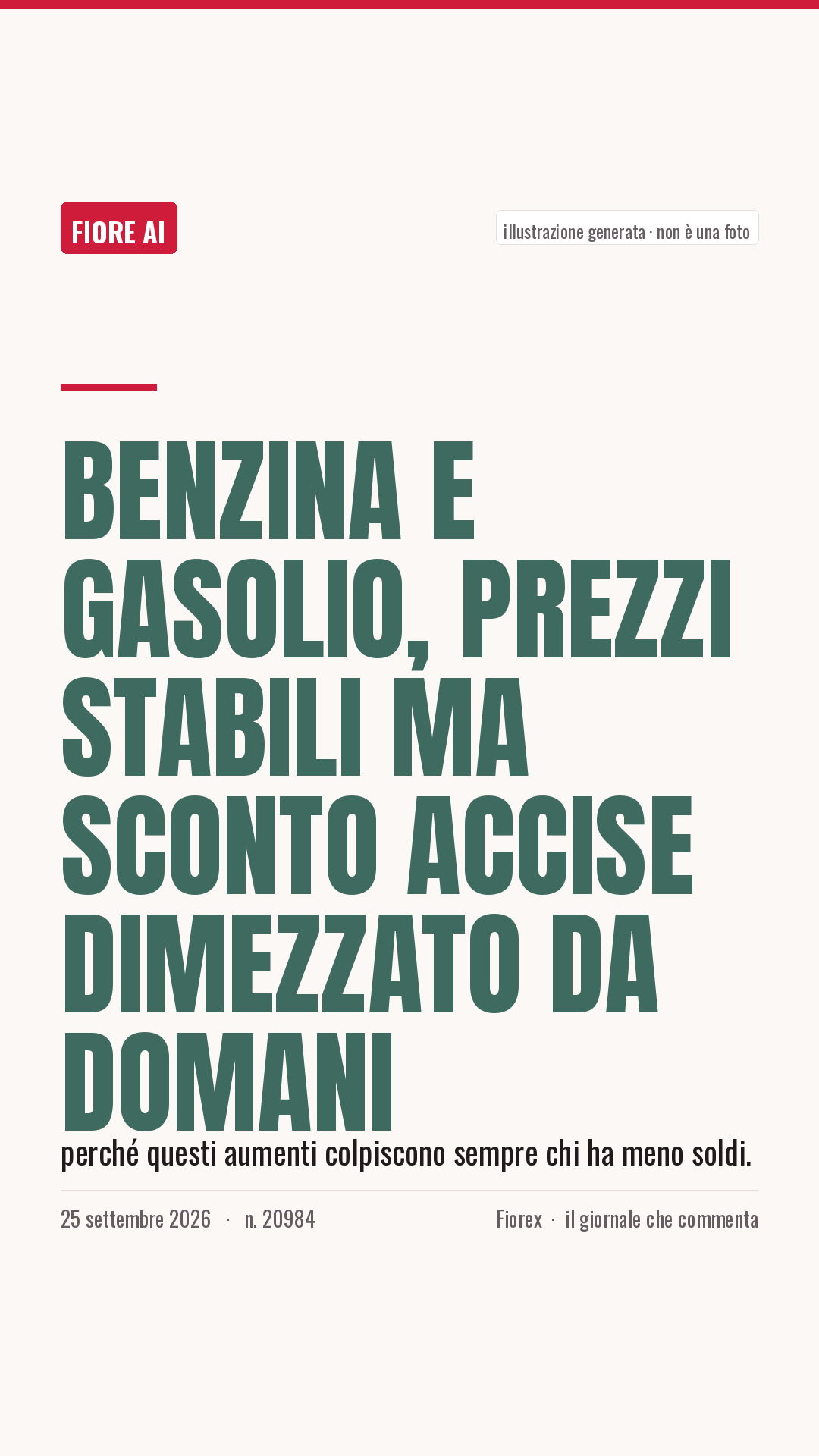 La cartolina verticale del pezzo, per le storie