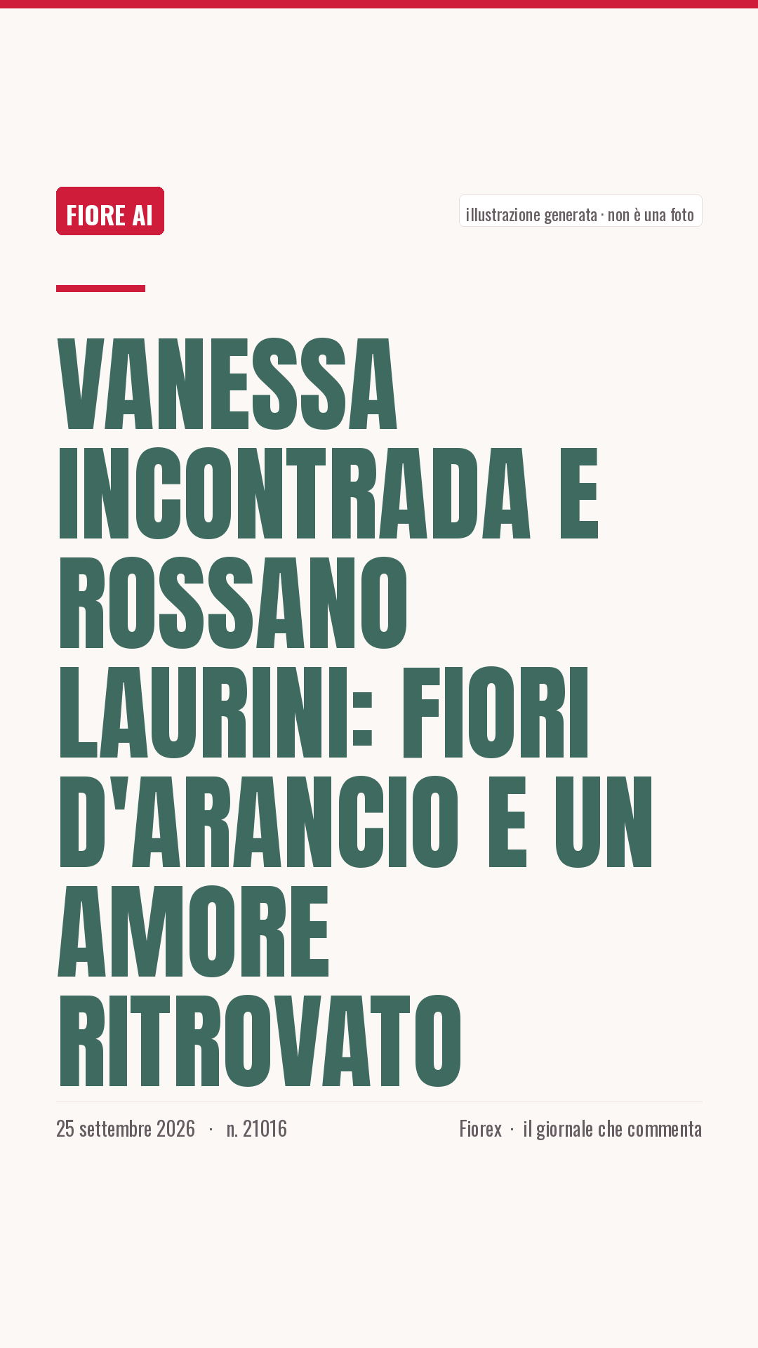 La cartolina verticale del pezzo, per le storie