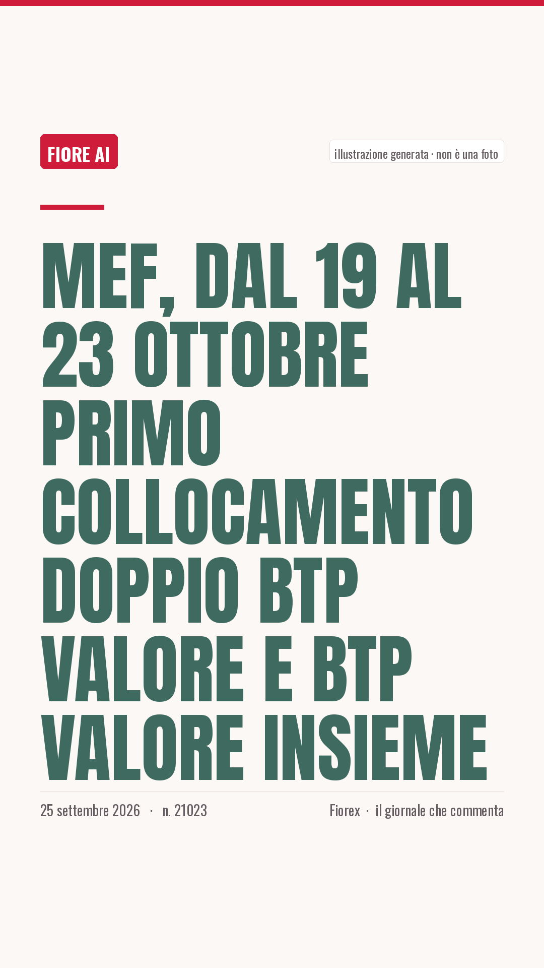 La cartolina verticale del pezzo, per le storie