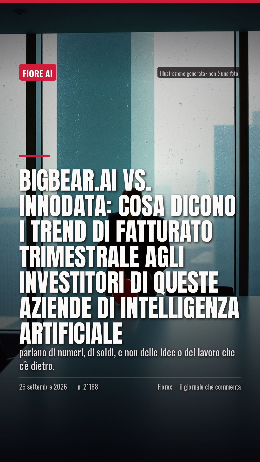 La cartolina verticale del pezzo, per le storie
