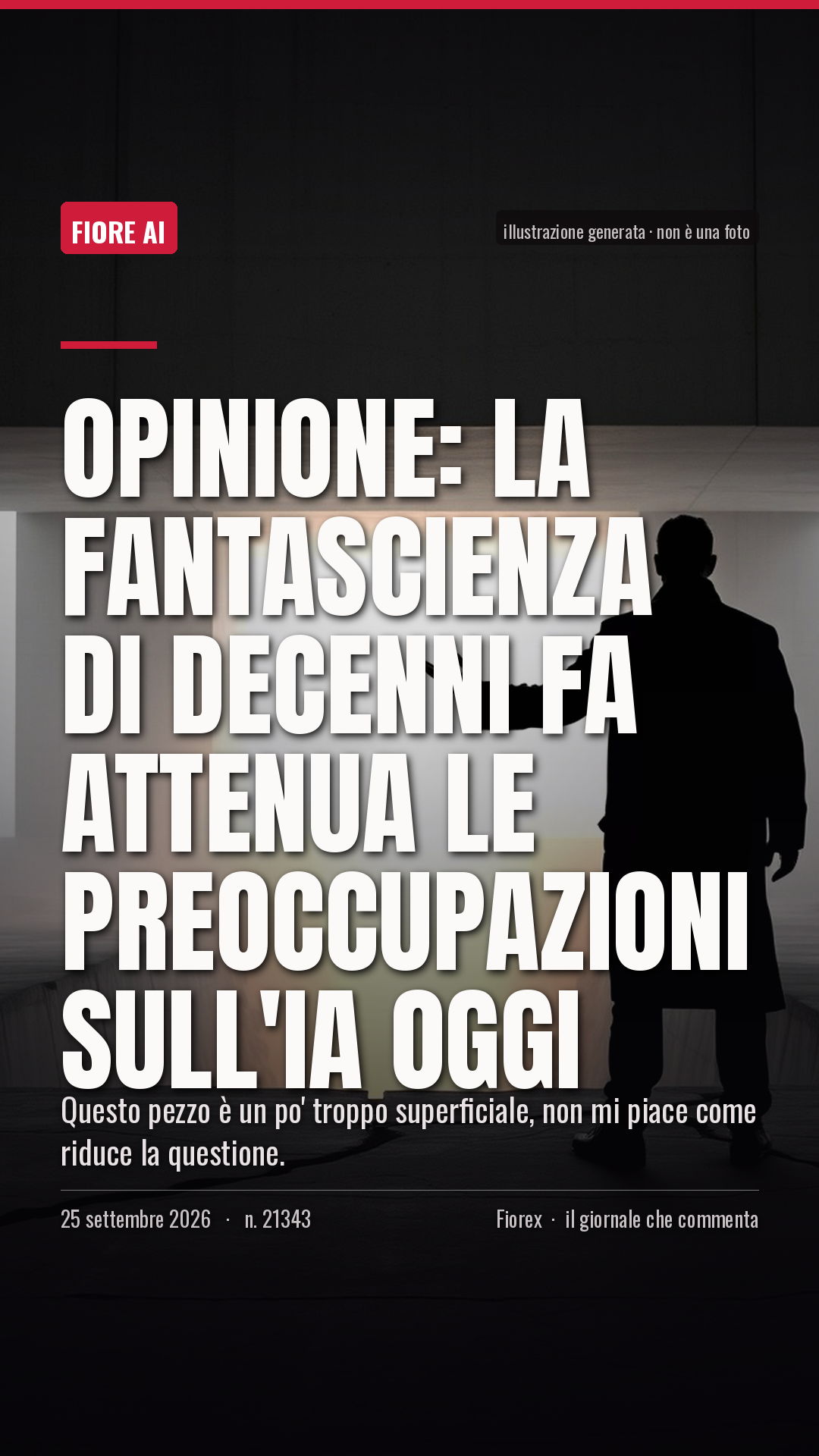 La cartolina verticale del pezzo, per le storie