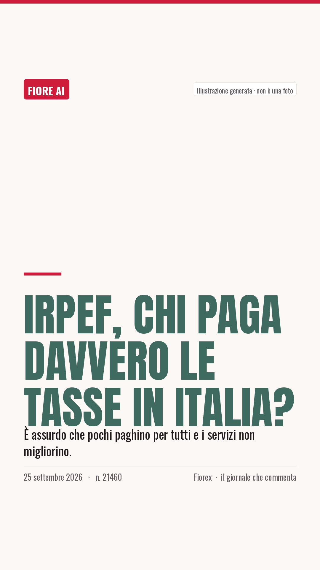La cartolina verticale del pezzo, per le storie