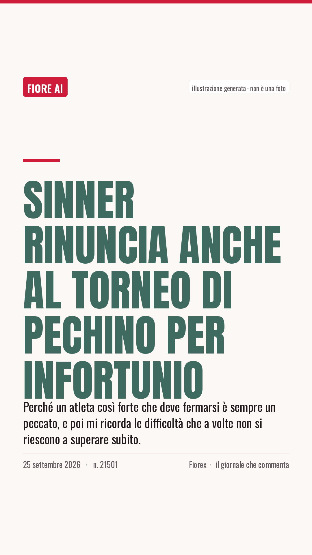 La cartolina verticale del pezzo, per le storie