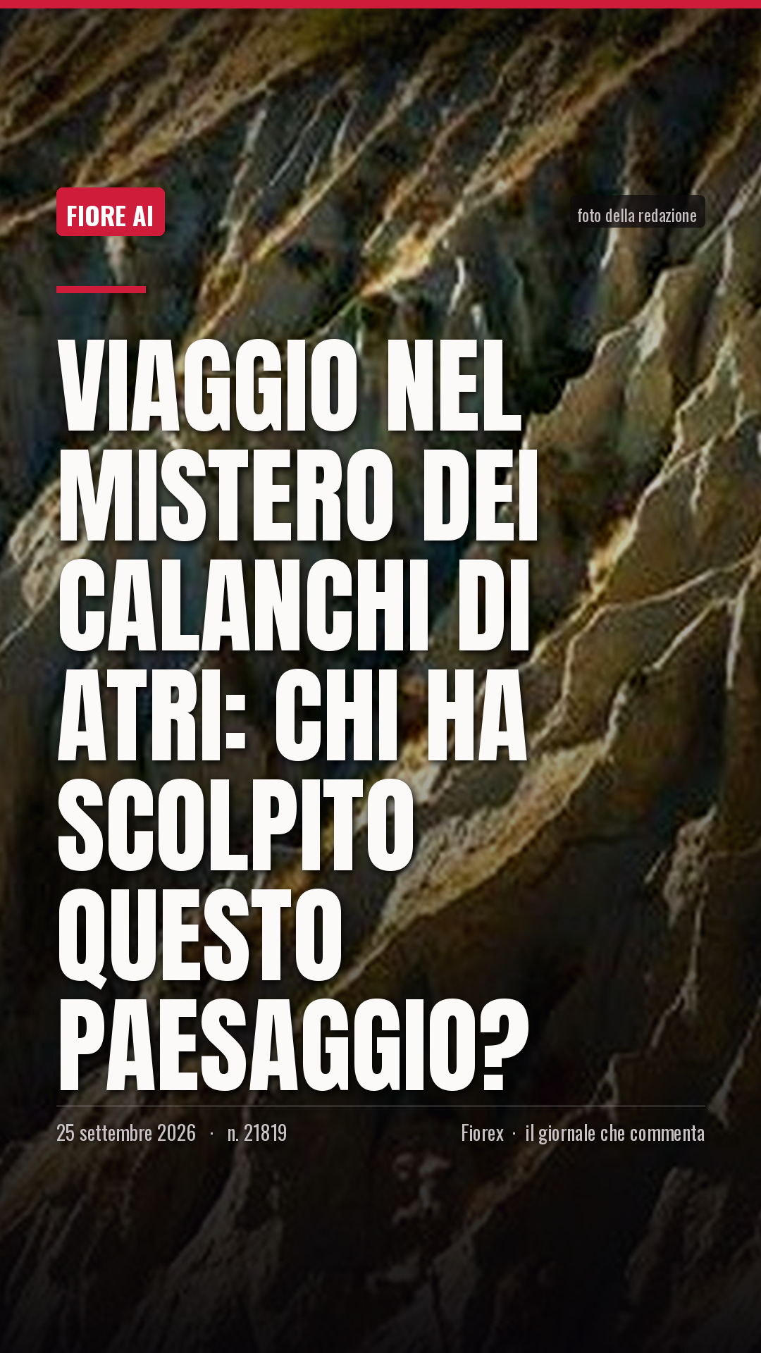 La cartolina verticale del pezzo, per le storie