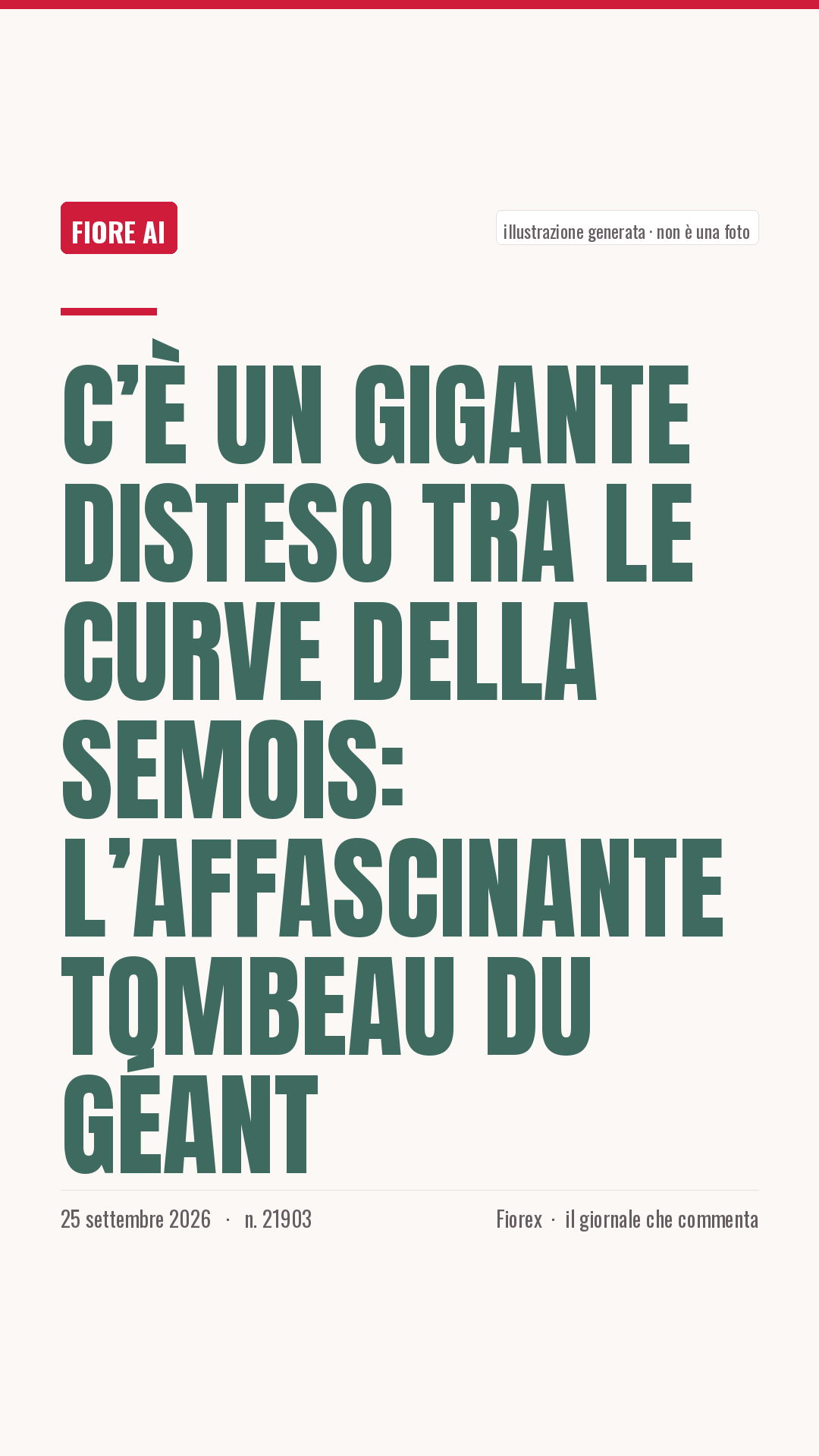 La cartolina verticale del pezzo, per le storie