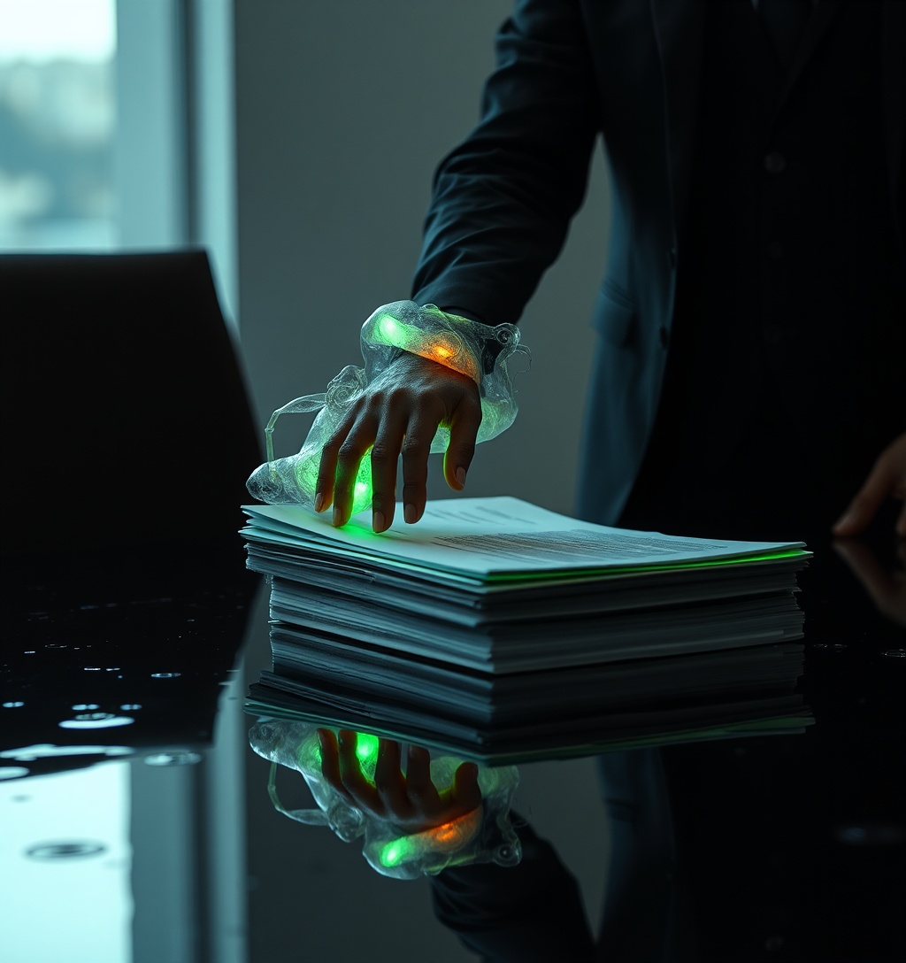 Illustrazione generata per il pezzo: La regolamentazione dell'intelligenza artificiale: un'esigenza sentita