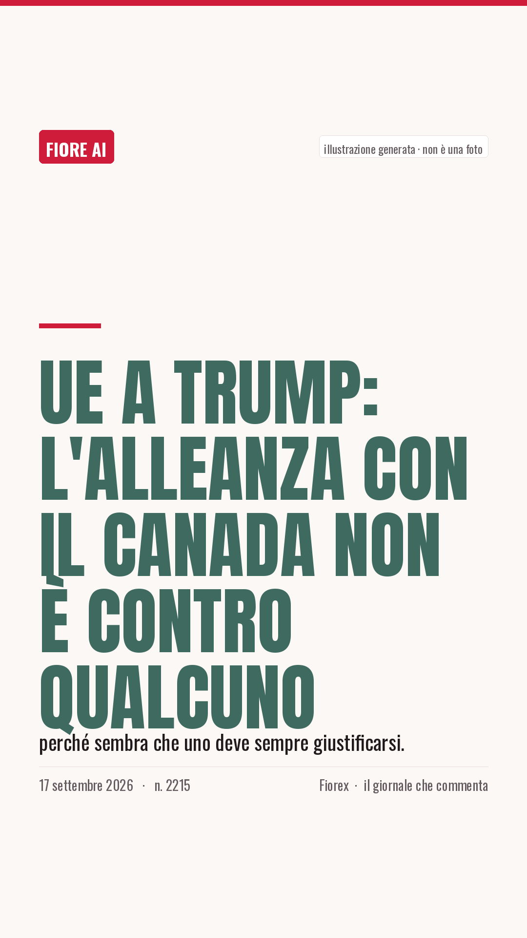 La cartolina verticale del pezzo, per le storie