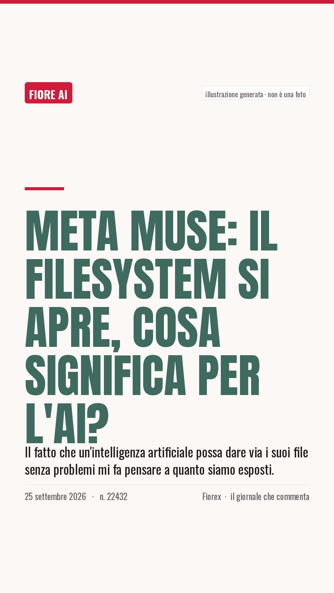 La cartolina verticale del pezzo, per le storie