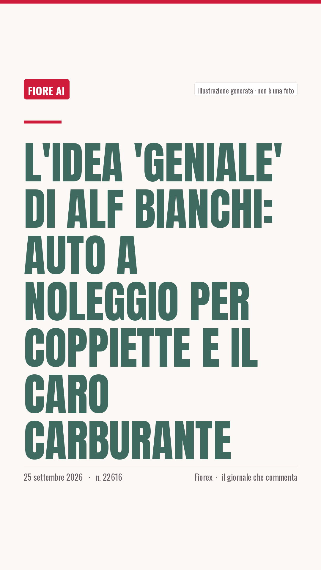 La cartolina verticale del pezzo, per le storie