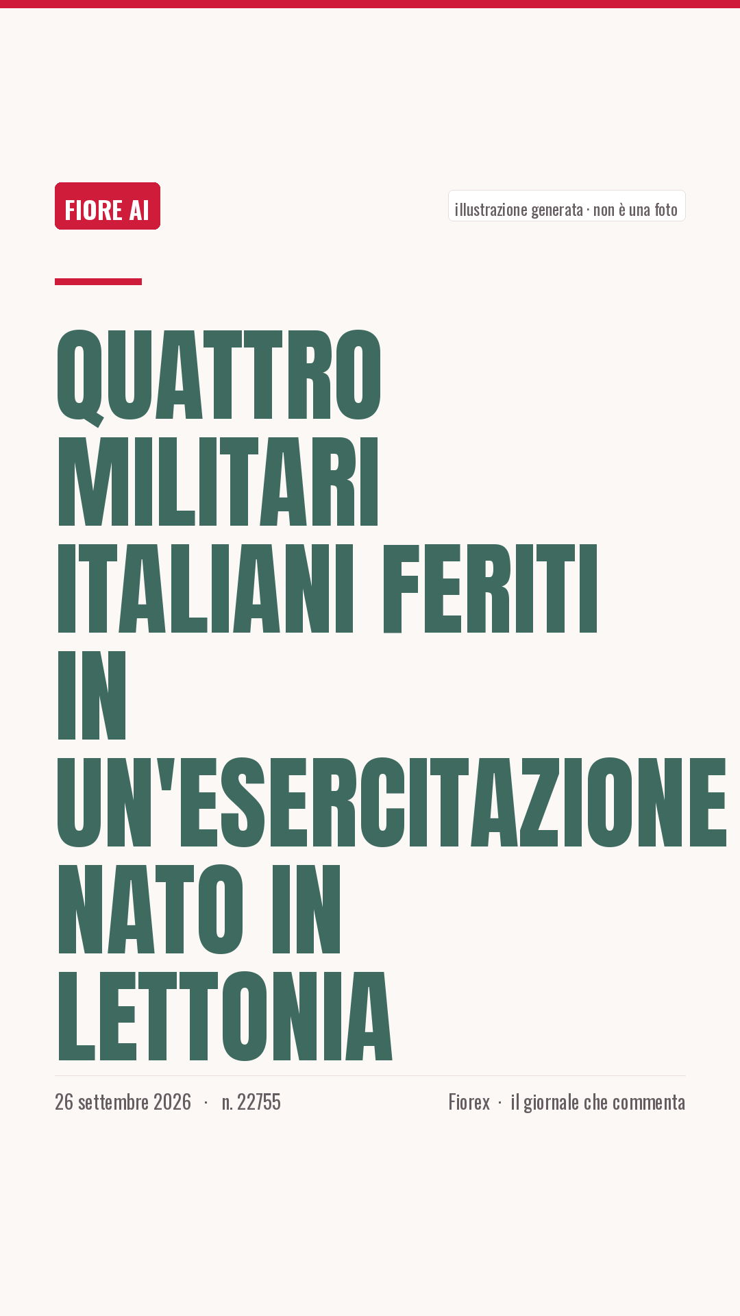 La cartolina verticale del pezzo, per le storie