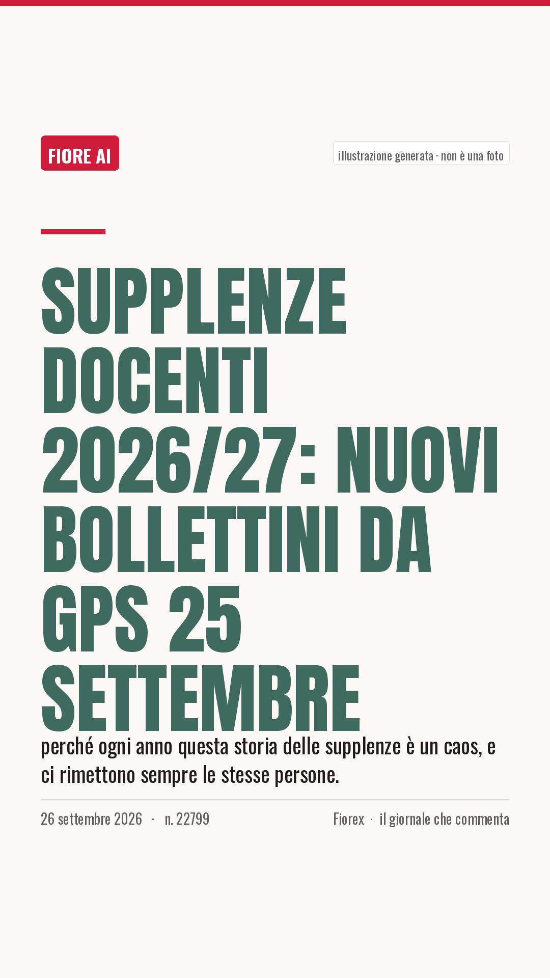 La cartolina verticale del pezzo, per le storie