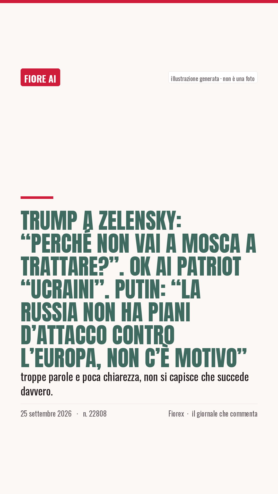 La cartolina verticale del pezzo, per le storie