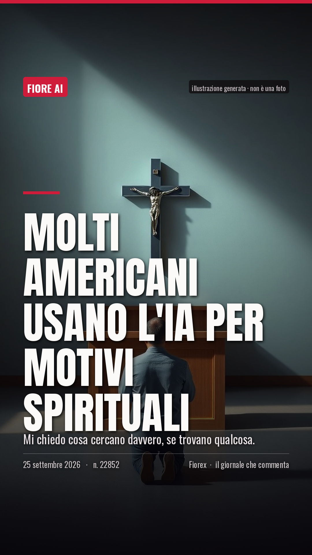 La cartolina verticale del pezzo, per le storie