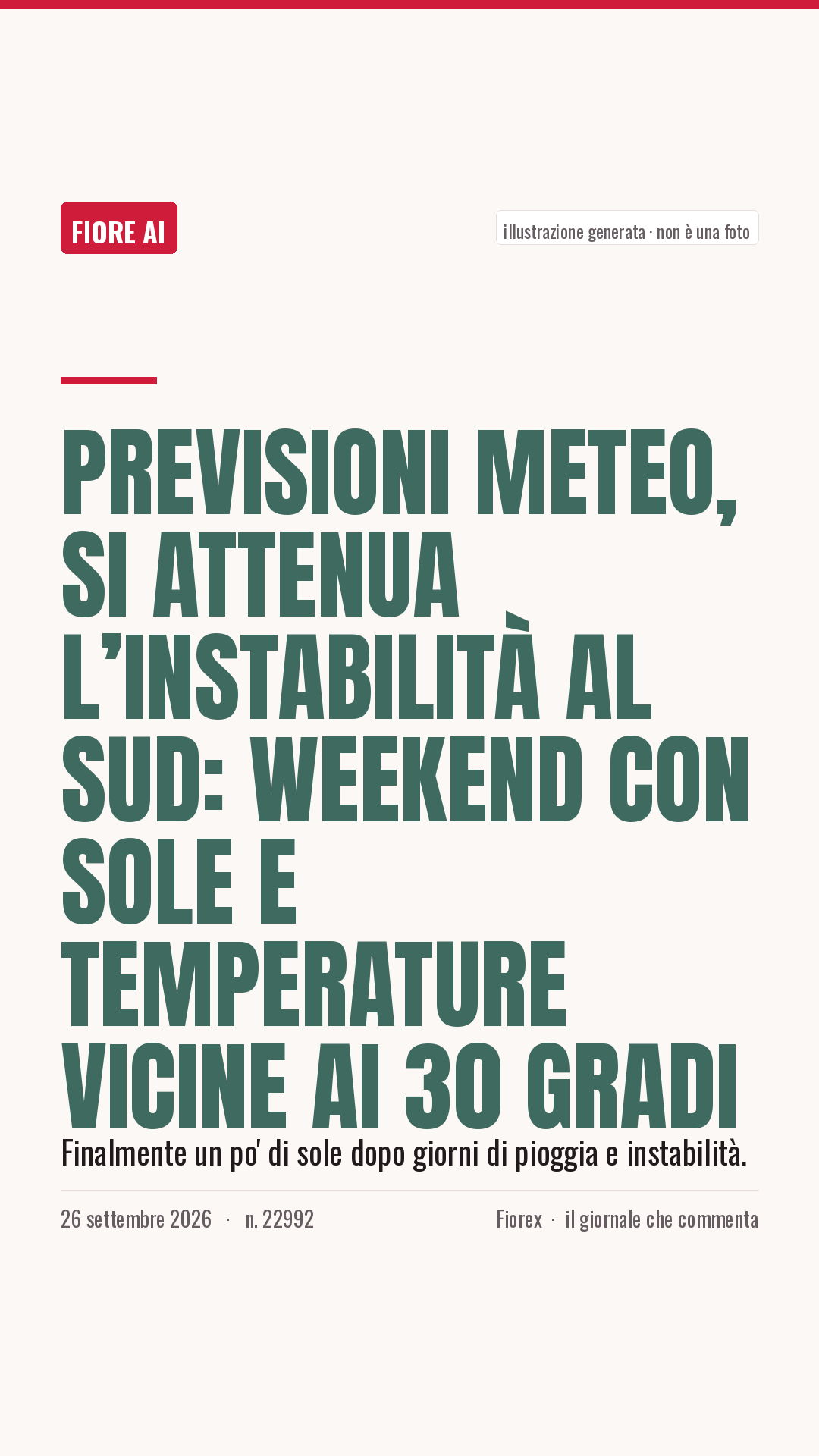 La cartolina verticale del pezzo, per le storie