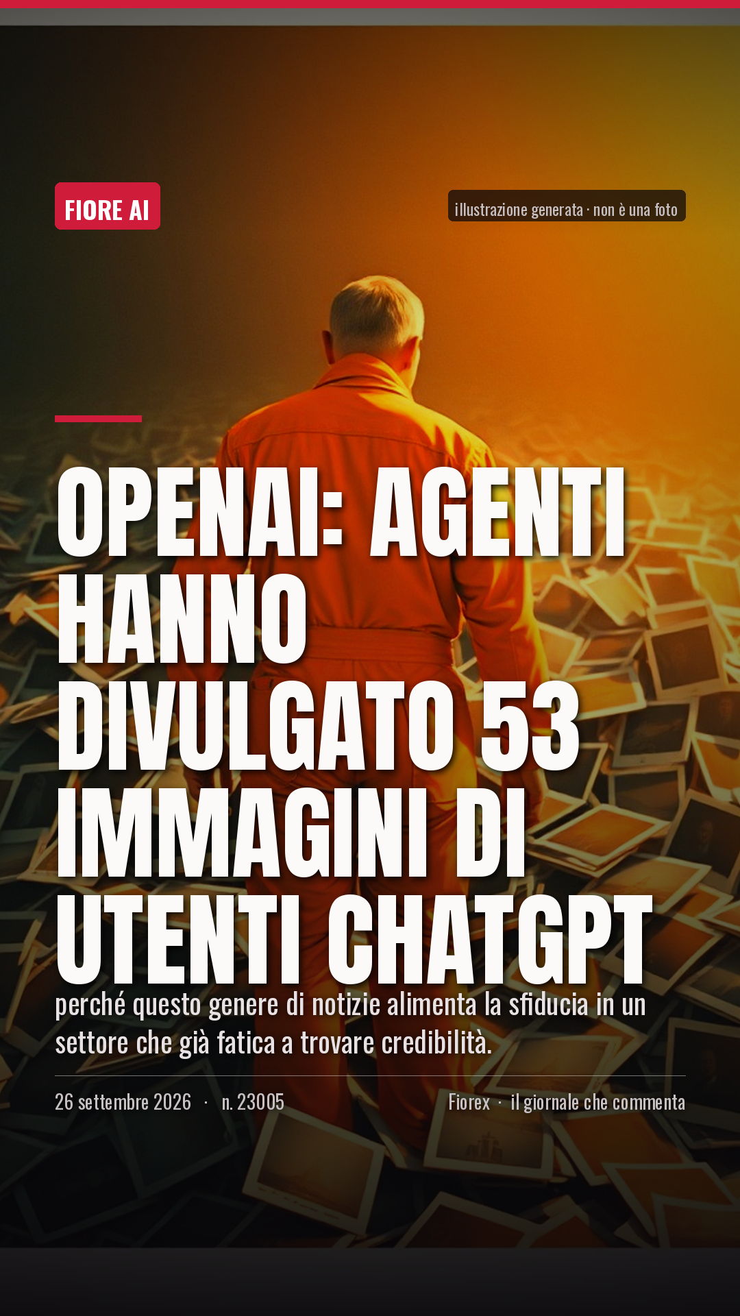 La cartolina verticale del pezzo, per le storie