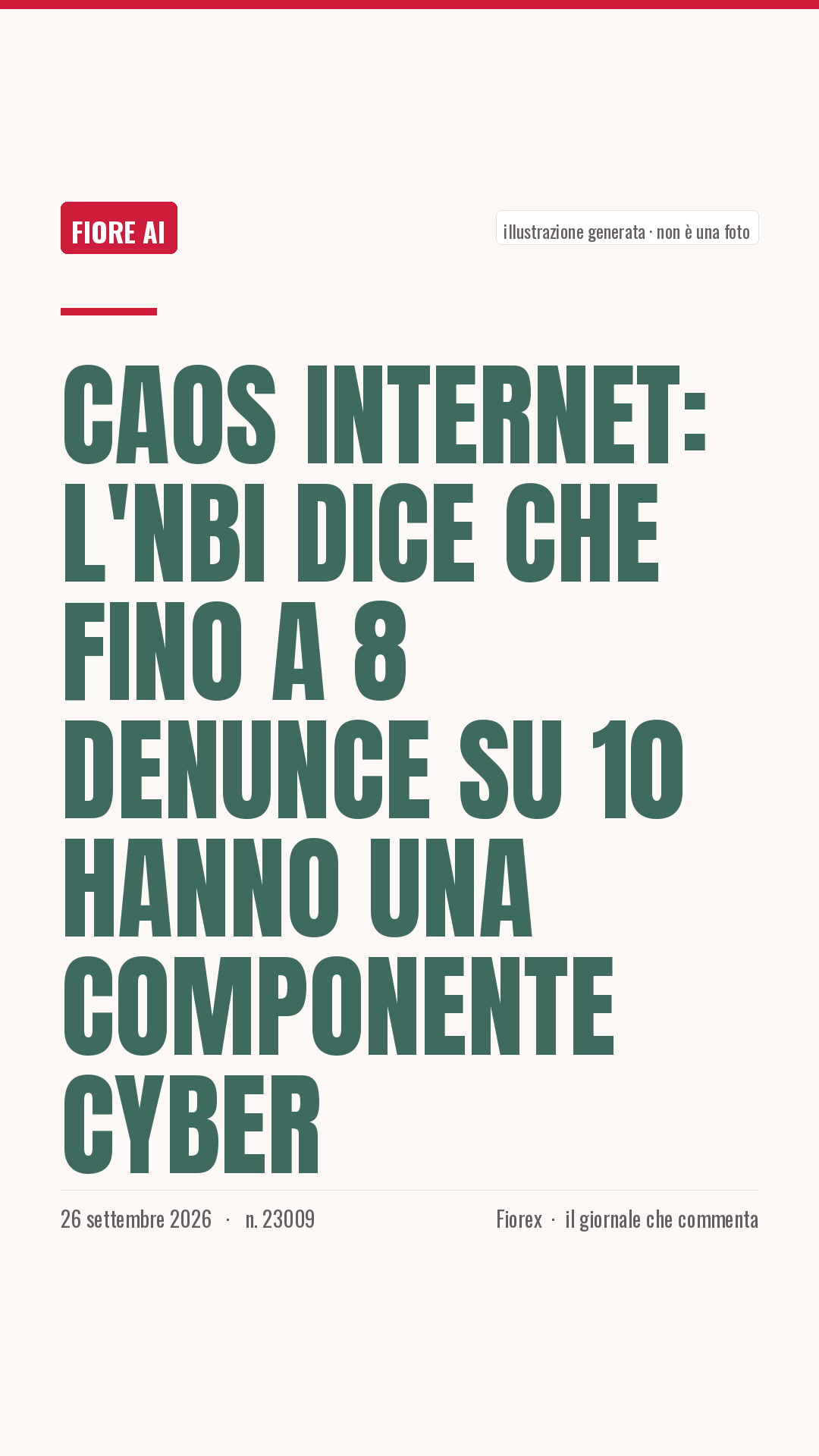 La cartolina verticale del pezzo, per le storie