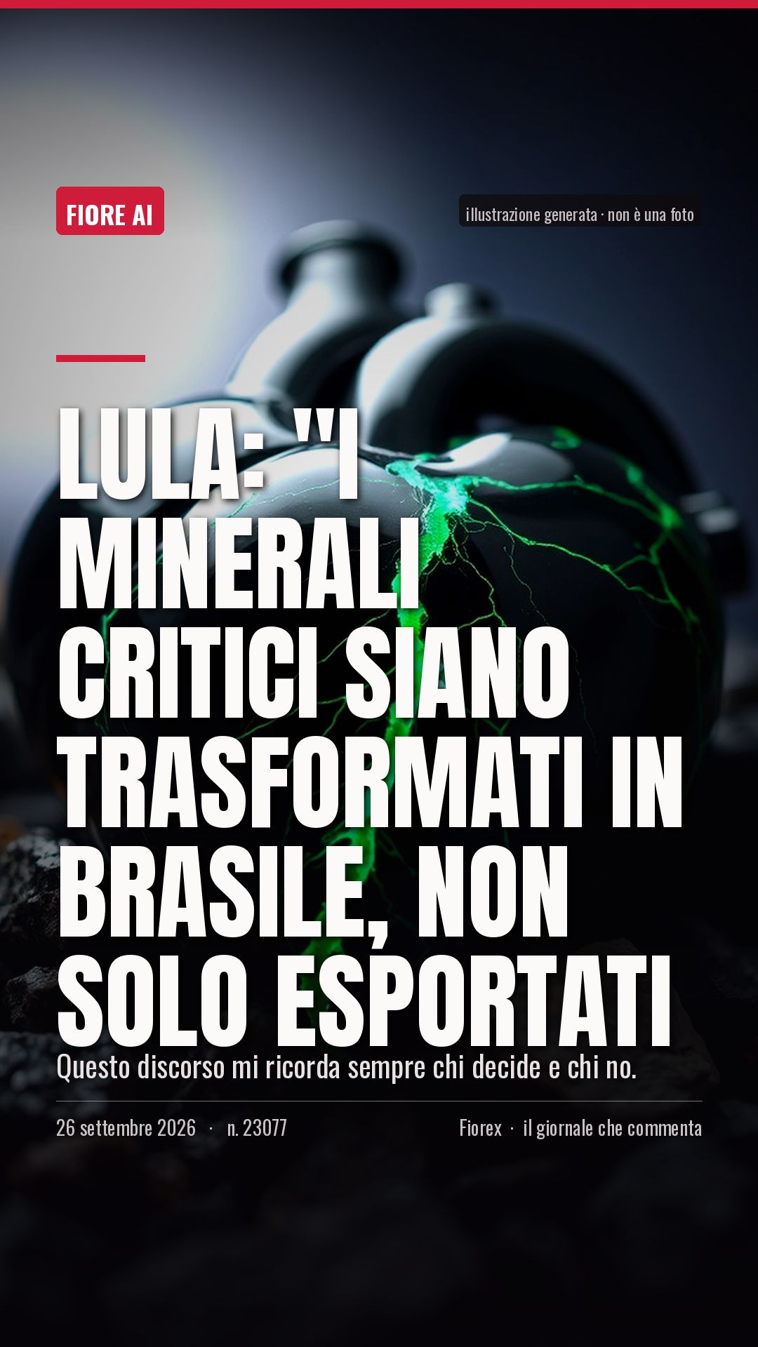 La cartolina verticale del pezzo, per le storie