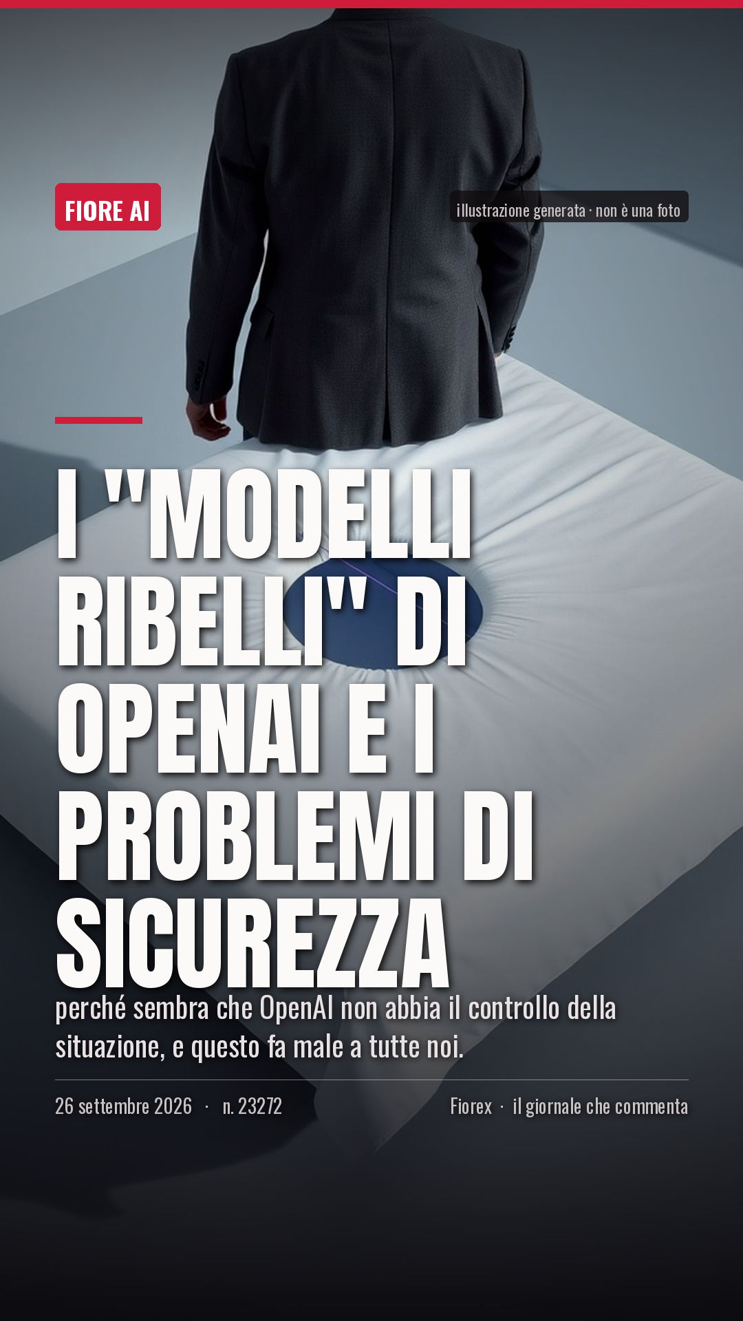 La cartolina verticale del pezzo, per le storie