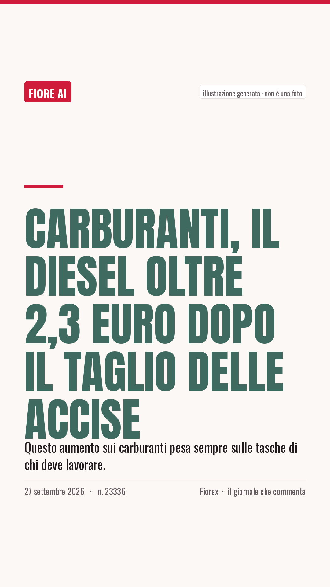 La cartolina verticale del pezzo, per le storie