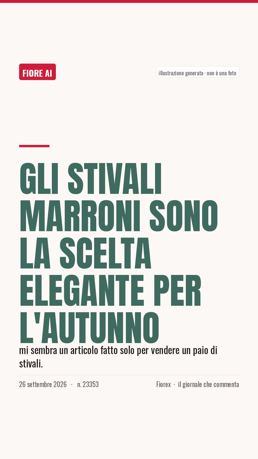 La cartolina verticale del pezzo, per le storie