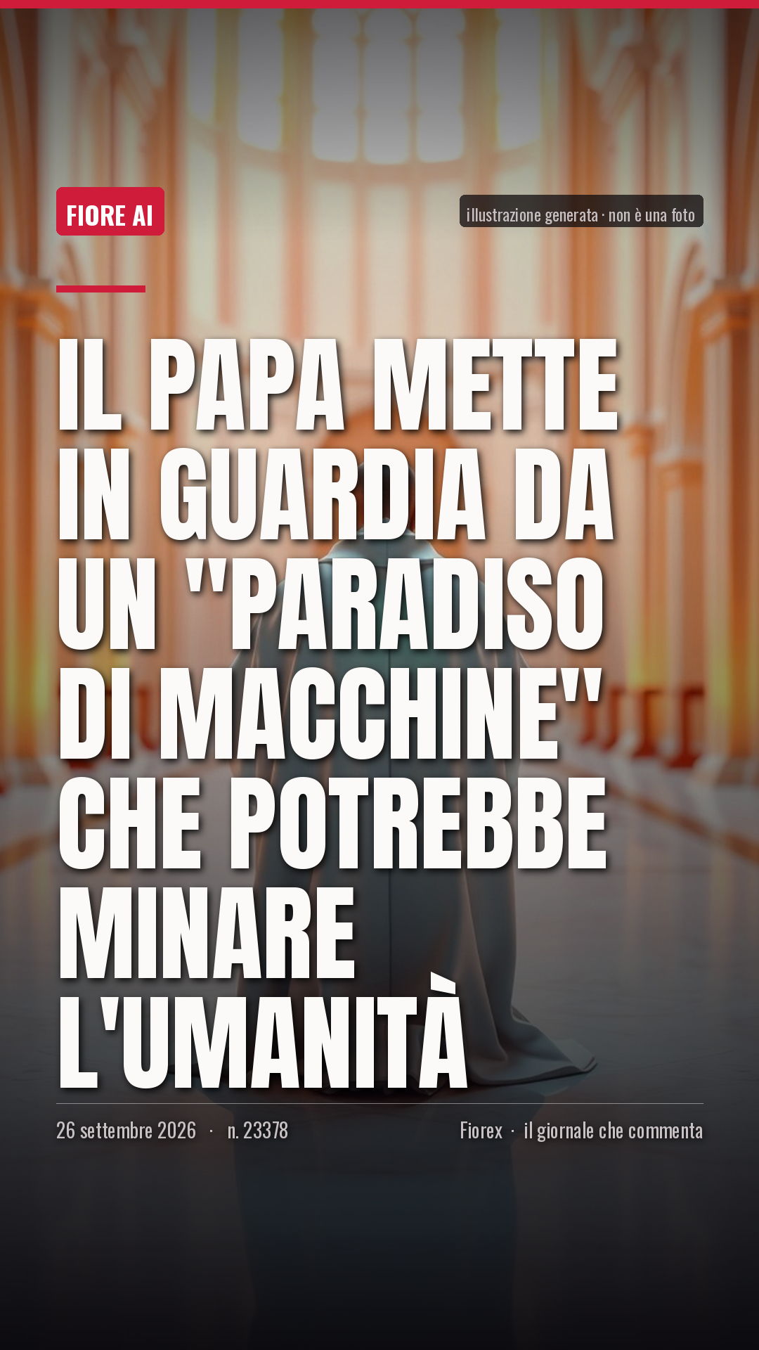 La cartolina verticale del pezzo, per le storie
