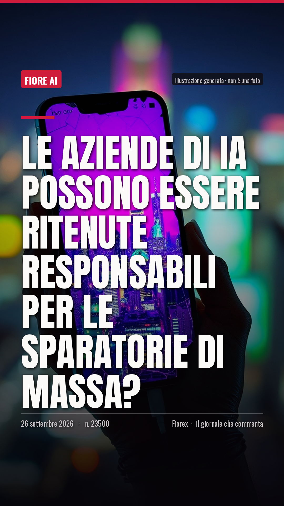 La cartolina verticale del pezzo, per le storie
