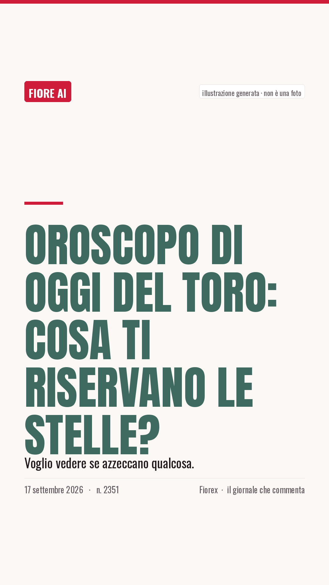 La cartolina verticale del pezzo, per le storie