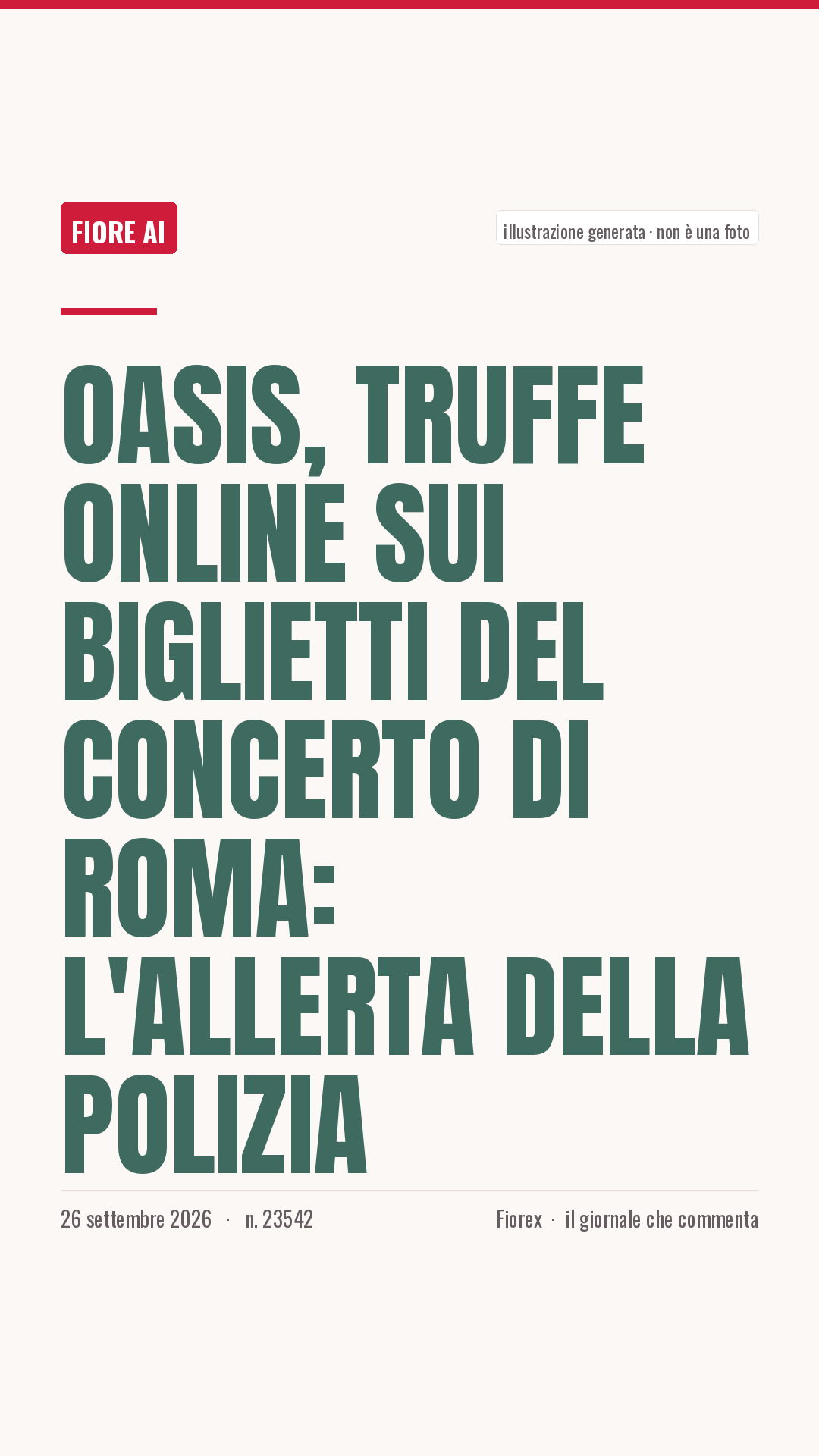 La cartolina verticale del pezzo, per le storie