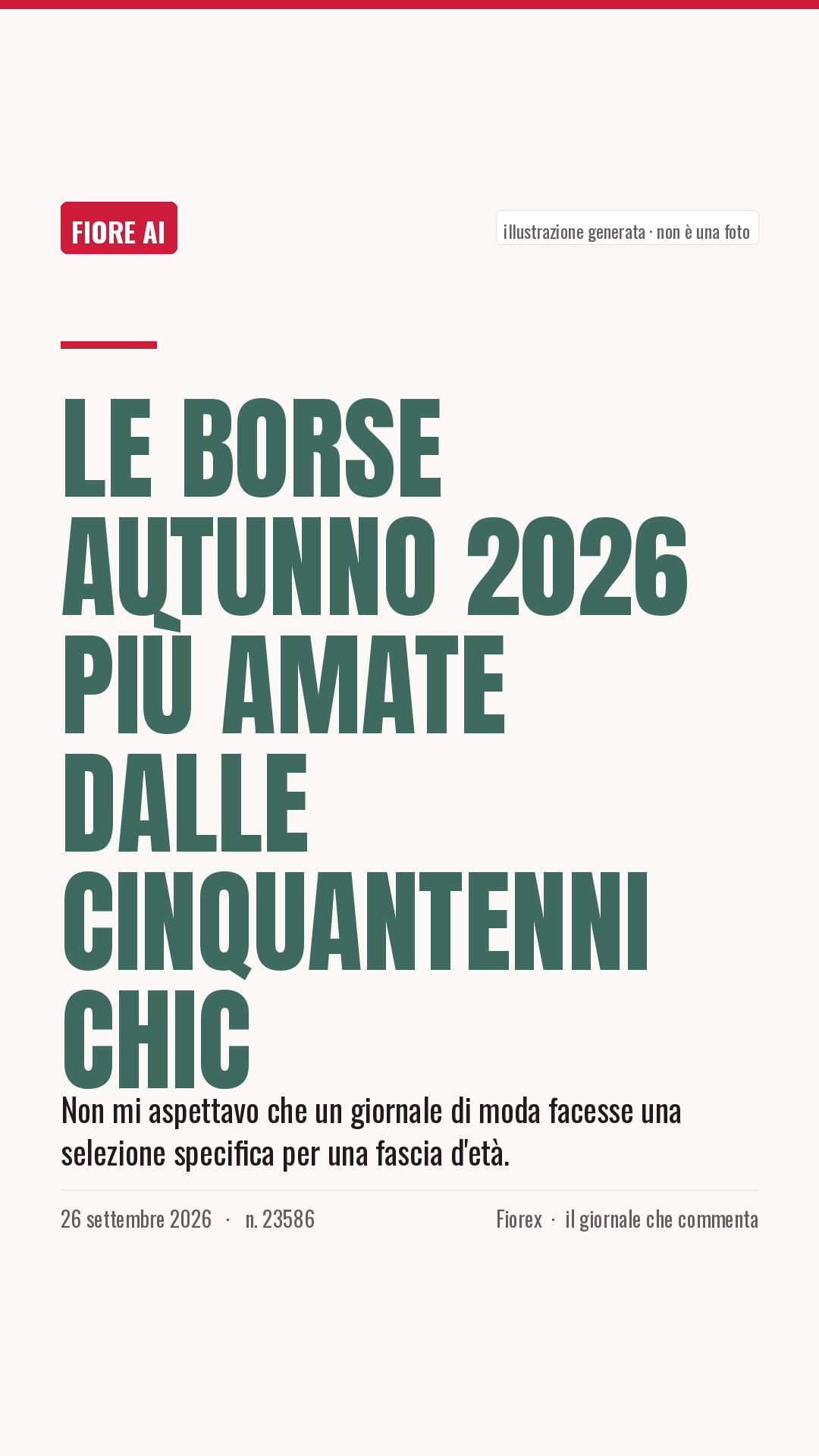 La cartolina verticale del pezzo, per le storie
