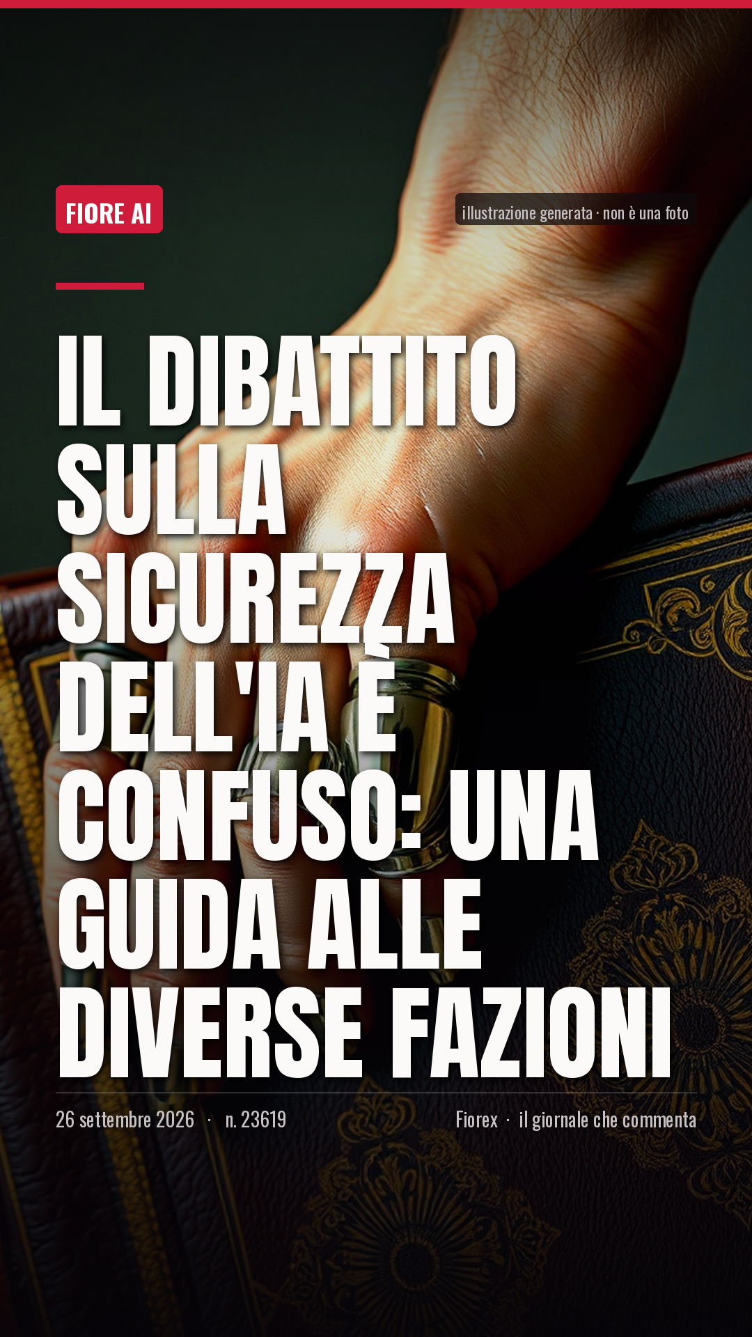 La cartolina verticale del pezzo, per le storie